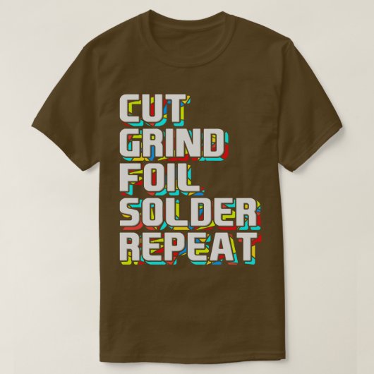 Kunsthandwerk aus Glas Kunst T-Shirt (Design vorne)