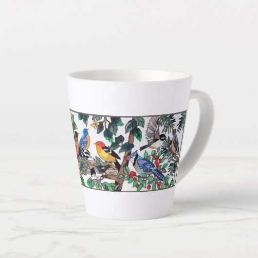 Kunsthandwerk aus Glas Milchtasse (Rechte Ecke)