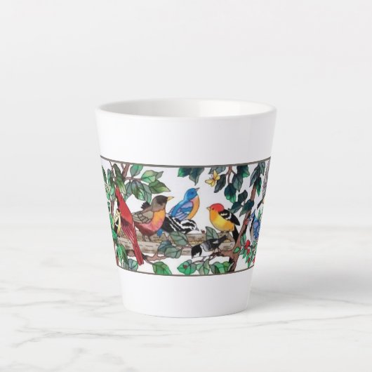 Kunsthandwerk aus Glas Milchtasse (Vorderseite)