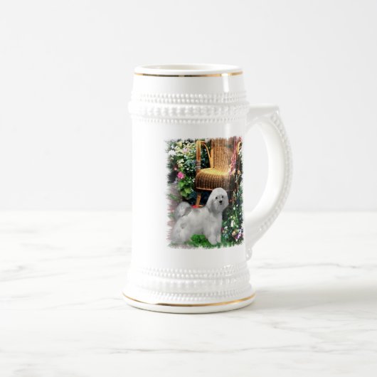 Kunsthandwerk Bierglas (VorderseiteRechts)