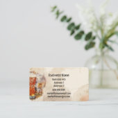 Kunsthandwerk Braubierpub Bar Visitenkarte (Stehend Vorderseite)