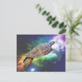 Kunsthandwerk der Hawaiianischen Meeresschildkröte Postkarte (Stehend Vorderseite)