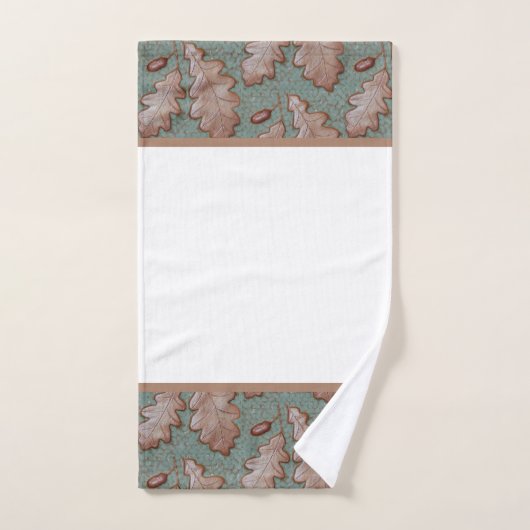 Kunsthandwerk Eichenholz Badetuch Set (Handtuch)