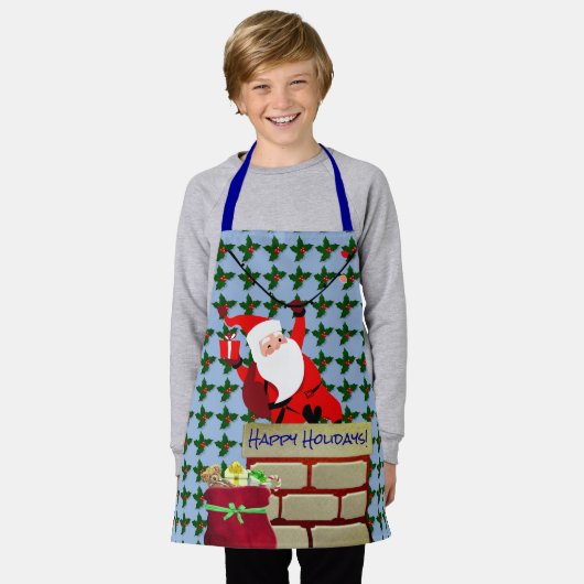 Kunsthandwerk & Ferien Backen Urlaub Saison Chefko Schürze (Getragen)