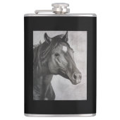 Kunsthandwerk Flachmann (Vorderseite)