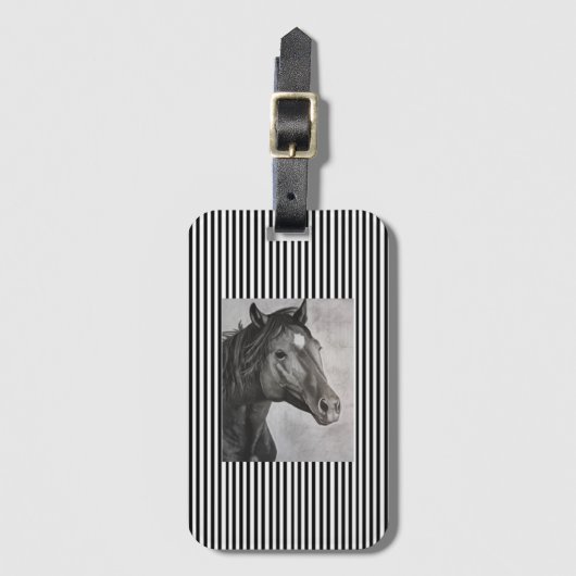 Kunsthandwerk Gepäckanhänger (Vorderseite Vertikal)