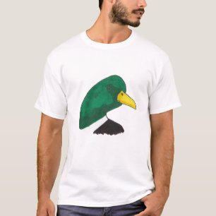 Kunsthandwerk gezeichnet Mallard Duck T-Shirt
