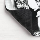 Kunsthandwerk - gezeichnet männlicher Western Cowb Mousepad (Ecke)