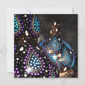 Kunsthandwerk Gourd Turkish Lanterns Akryllische K Einladung (Vorderseite)