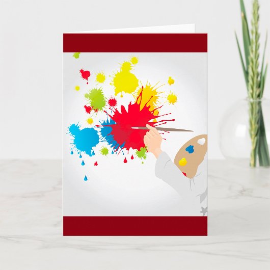 Kunsthandwerk Grußkarten Karte