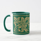 Kunsthandwerk im mittelalterlichen Stil Eichenblät Tasse (Links)