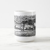 Kunsthandwerk im Wildwald Kaffeetasse (Mittel)