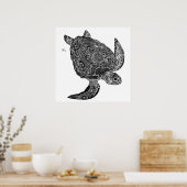 Kunsthandwerk in der Emergensee Poster (Küche)