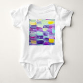 Kunsthandwerk in Handgemälden Baby Strampler (Vorderseite)