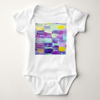 Kunsthandwerk in Handgemälden Baby Strampler