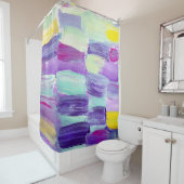 Kunsthandwerk in Handgemälden Duschvorhang (Beispiel)