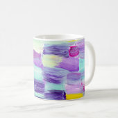 Kunsthandwerk in Handgemälden Kaffeetasse (VorderseiteRechts)