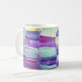Kunsthandwerk in Handgemälden Kaffeetasse (Vorderseite Links)
