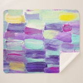 Kunsthandwerk in Handgemälden Sherpadecke (Vorderseite (Horizontal))