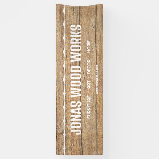 Kunsthandwerk Messestand Holzkornbesitz Banner (Vertikal)