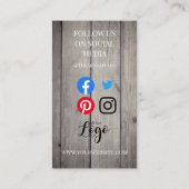 Kunsthandwerk Nähen Strickherzen Folkskandi Visitenkarte (Rückseite)