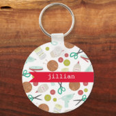 Kunsthandwerk Personalisierter Schlüsselanhänger (Vorderseite)