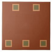 Kunsthandwerk-Plätze - Tonhaie und Sand-Hues Fliese (Vorderseite)