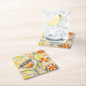 Kunsthandwerk Rechteckiger Pappuntersetzer (Vor Ort)