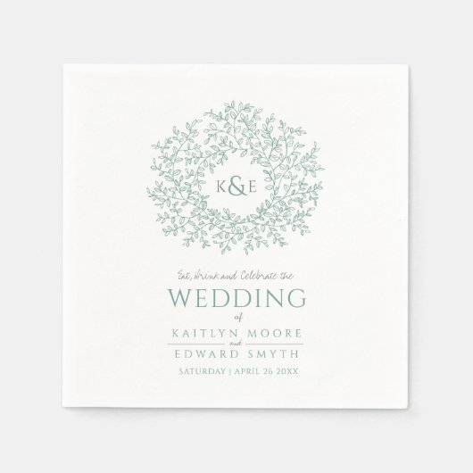 Kunsthandwerk Serviette (Vorderseite)