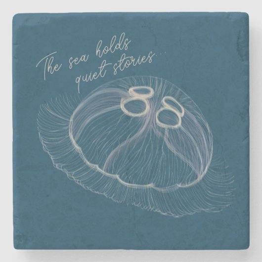 Kunsthandwerk Steinuntersetzer (Vorderseite)