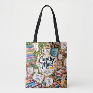 Kunsthandwerk-Tasche 'Kreativer Geist' Tasche