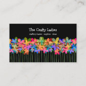 Kunsthandwerk Trendy Two Side Visitenkarte (Vorderseite)