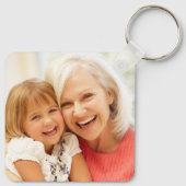 Kunsthandwerk und Foto von Kindern Schlüsselanhänger (Rückseite)