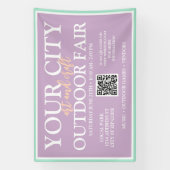 Kunsthandwerk und Kunsthandwerk im Freien | Sommer Banner (Vertikal)