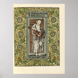 Kunsthandwerk Vintag 1901 Roycroft Poster