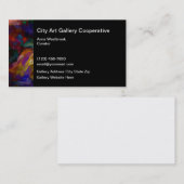 Kunsthandwerk Visitenkarte (Vorne/Hinten)