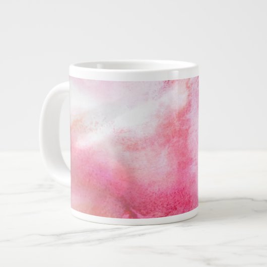 Kunsthandwerkerfarbe Jumbo-Tasse (Vorderseite Links)