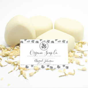 Kunsthandwerkerische Blätter aus Schwarz und Weiß, Visitenkarte