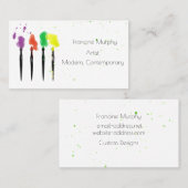 Kunsthandwerkerkarte Visitenkarte (Vorne/Hinten)