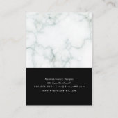 Kunsthandwerklich gefertigte Werbekarten für den O Telefonnummerkarte (Rückseite)