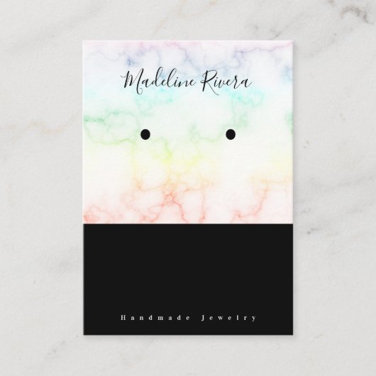 Kunsthandwerklich gefertigte Werbekarten für den O Telefonnummerkarte (Vorderseite)