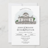 Kunsthandwerkliche Illustration Einladung (Vorderseite)