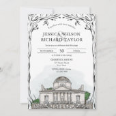 Kunsthandwerkliche Illustration Einladung (Vorderseite)