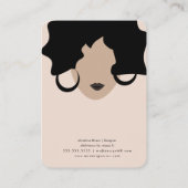 Kunsthandwerkliche Kunsthandwerkerkarten Telefonnummerkarte (Rückseite)