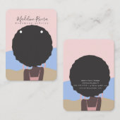 Kunsthandwerkliche Kunsthandwerkskarten Telefonnummerkarte (Vorne/Hinten)