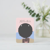 Kunsthandwerkliche Kunsthandwerkskarten Telefonnummerkarte (Stehend Vorderseite)