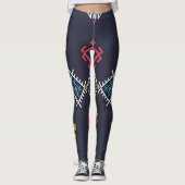 Kunsthandwerkliche Leggings (Vorderseite)