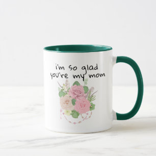 Kunsthandwerkliche Mutter-Kaffeetasse - Muttertags Tasse