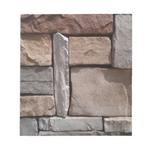 Kunsthandwerkliches Mauerwerk Notizblock