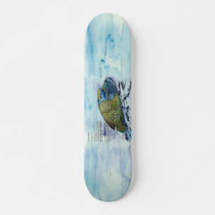 Kunsthandwerkliches Skateboard für gefährdete Wrac